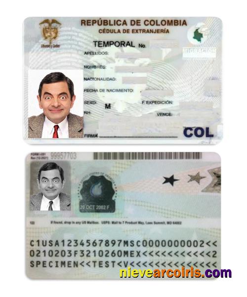 Colombia residence permit